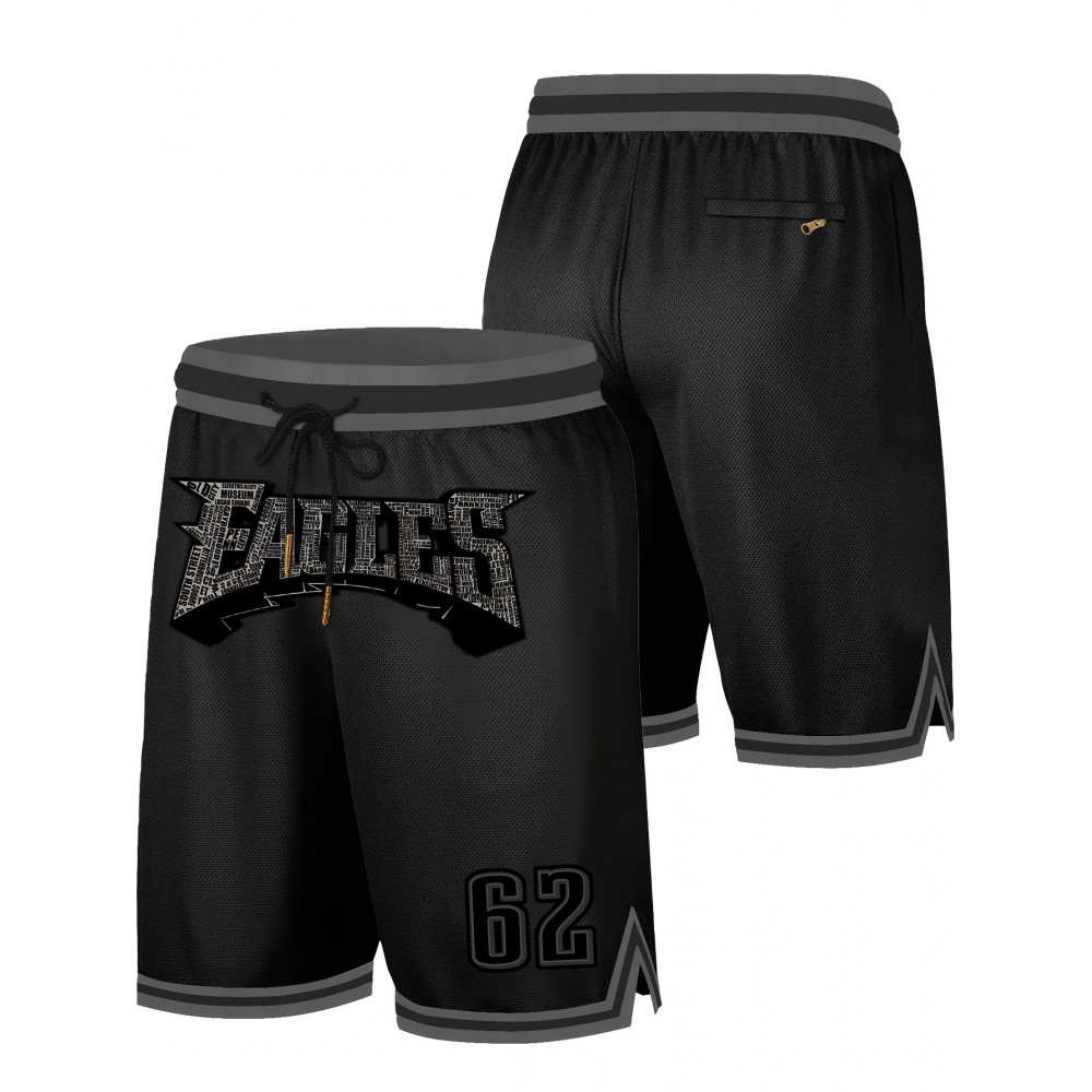 Men's Black Gray # 62 Rugby Shorts, Classic Letter Embroidery Design, Button Style Short Sleeved Breathable Shirt, Suitable For Training And Competition Men's Black Gray # 62 Rugby Shorts, Classic Letter Embroidery Design, Button Style Short Sleeved Breathable Shirt, Suitable For Training And Competition