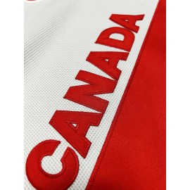 Polyester V-Neck #99 Embroidered Hockey Jersey - Casual & Outdoor Loose-Fit Knit Top - for Adults and Teens, Four Seasons Wear