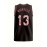 Men's Black Basketball Top # 13 Classic Retro Embroidered Letter Sleeveless Sweat Wicking Breathable Tank Top Basketball Suit