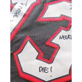 Men's Black Basketball Top # 13 Classic Retro Embroidered Letter Sleeveless Sweat Wicking Breathable Tank Top Basketball Suit