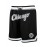 Men's Black Baseball Shorts with Chicago Embroidered Logo - Breathable Loose-Fit Athletic Shorts for Training, Competition & Casual Wear | Machine Washable All-Season Sportswear, Workout Shorts