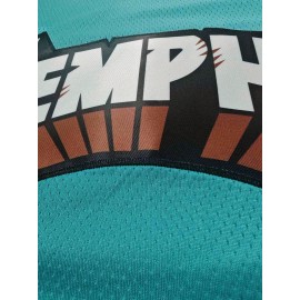 Men'S green Basketball Shirt # 12 Classic Retro Embroidered Sleeveless Sweat wicking Breathable Tank Top Basketball Shirt