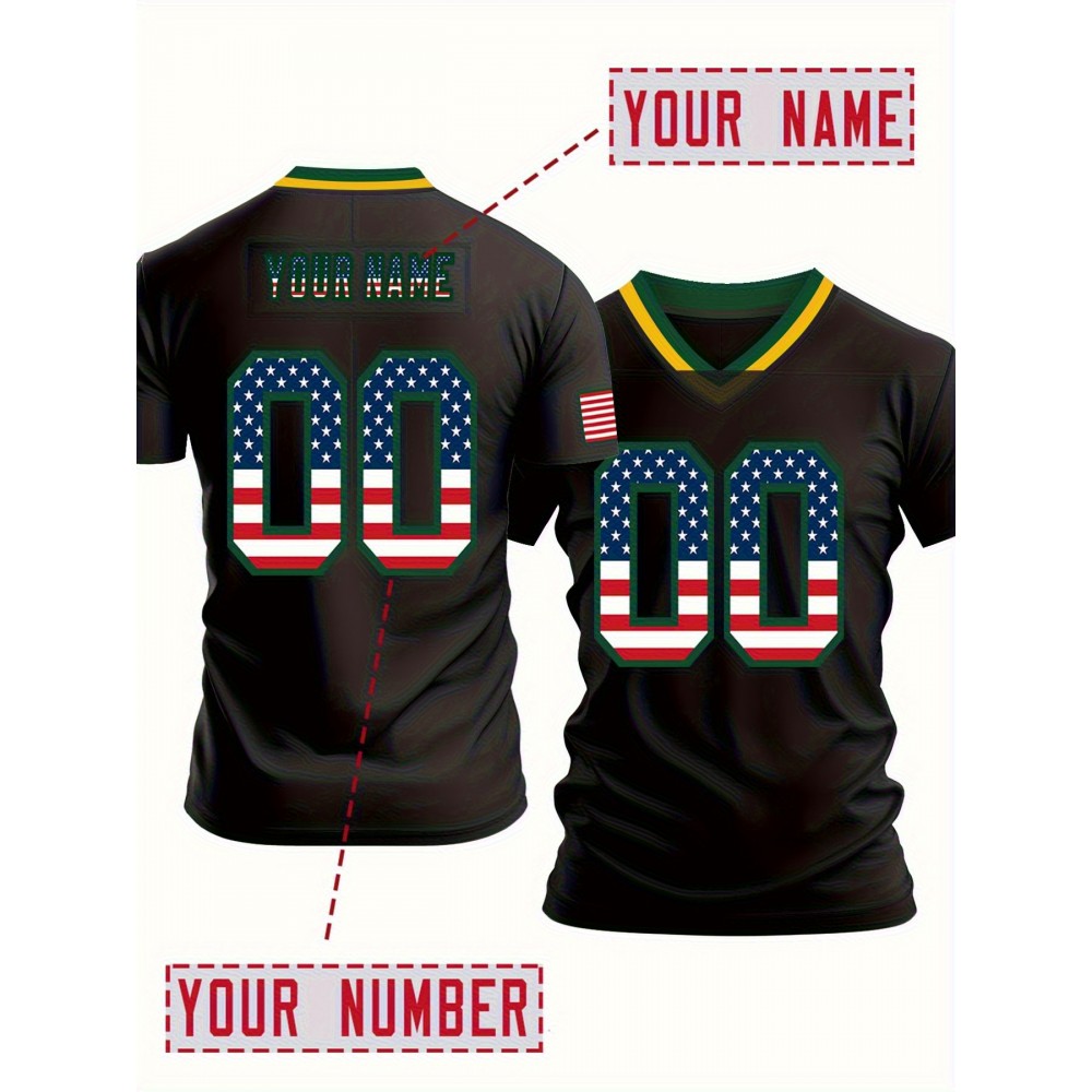 Customized Large Sized Women Football Jerseys Personalized Names and Numbers, Embroidered Women American Football Jerseys, Casual Outdoor Sportswear Customized Large Sized Women Football Jerseys Personalized Names and Numbers, Embroidered Women American Football Jerseys, Casual Outdoor Sportswear