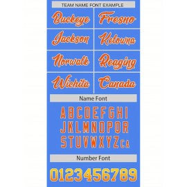 Customizable Plus Size Football Jersey - Personalized Name & Number, Vibrant Orange & Blue Gradient Design, V-Neck Short Sleeve, Breathable Summer Sports Shirt for Women, Football Jersey, Athletic Wear, Sporty Look, Comfortable Fit