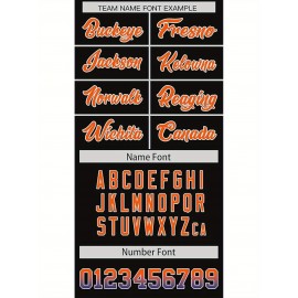 Customizable Plus Size Football Jersey - Personalized Name & Number, Vibrant Orange & Blue Gradient Design, V-Neck Short Sleeve, Breathable Summer Sports Shirt for Women, Football Jersey, Athletic Wear, Sporty Look, Comfortable Fit