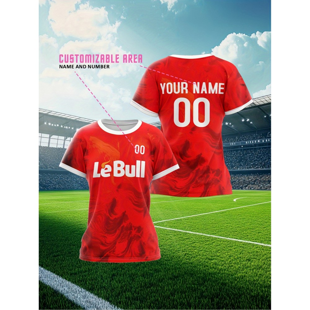 Custom Women'S Plus-Size Soccer Jerseys with Personalized Names And Numbers, Designed for Comfort And Lightweight Use in Sports And Leisure, Suitable for Baseball. Custom Women'S Plus-Size Soccer Jerseys with Personalized Names And Numbers, Designed for Comfort And Lightweight Use in Sports And Leisure, Suitable for Baseball.